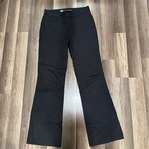 Dickies Women's slim fit Black Trousers size 6R. NWOT